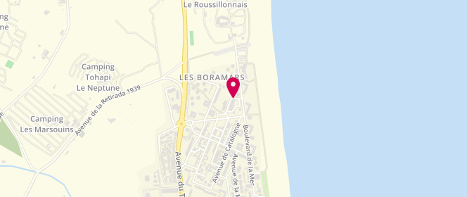 Plan de Laverie Costa Blanca, Centre Centre Commercial Costa Blanca 10 Allée Ecureuils, 66700 Argelès-sur-Mer