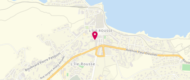 Plan de Laverie des Iles, Place Zigliara, 20220 Ile Rousse