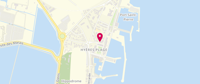Plan de Speed Laverie Hyères le Port, avenue Jean d'Agrève, 83400 Hyères