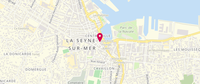 Plan de GY Fabien, 8 Rue Parmentier, 83500 La Seyne-sur-Mer