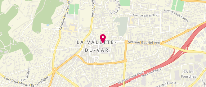 Plan de La lavandière, 60 Avenue Char Verdun, 83160 La Valette-du-Var
