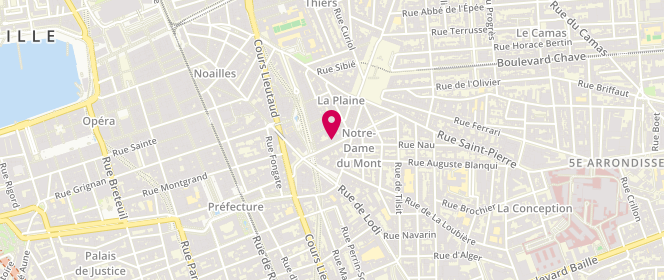 Plan de Lav Express, 17 Rue des 3 Frères Barthélémy, 13006 Marseille