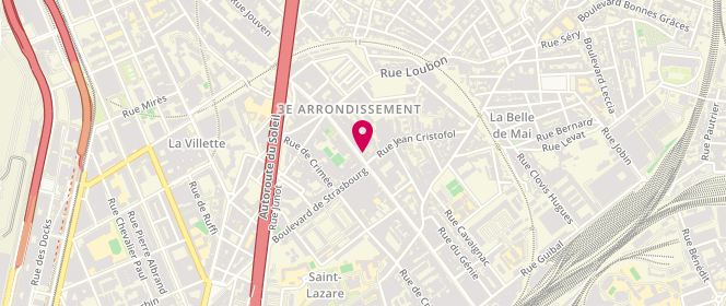 Plan de Yassou Laverie, 218 Boulevard National, 13003 Marseille