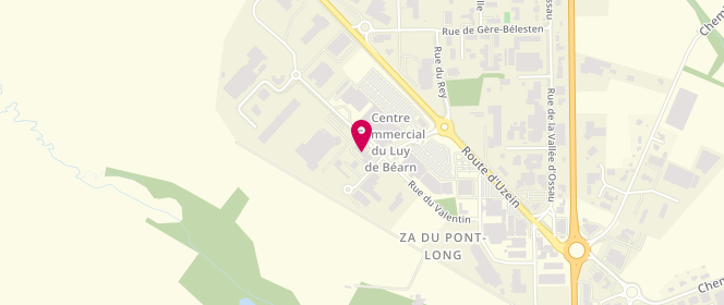 Plan de Laverie du Cap, 35 Rue du Valentin, 64121 Serres-Castet