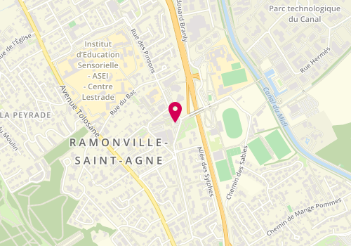 Plan de Laverie Happy Days, 12 place Marnac, 31520 Ramonville-Saint-Agne