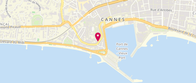 Plan de Washmatic Libre Service, 36 Rue Georges Clemenceau, 06400 Cannes