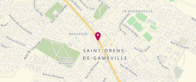 Plan de Lavomagic, 34 Avenue de Gameville, 31650 Saint-Orens-de-Gameville