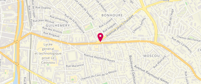 Plan de Lavoir Bonhoure, 1 avenue de Castres, 31500 Toulouse