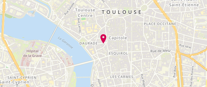 Plan de Laverie Languedocienne, 20 Rue Cujas, 31000 Toulouse