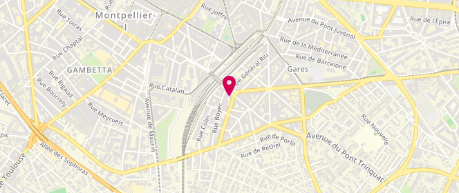 Plan de Matik, 9 Rue Frédéric Bazille, 34000 Montpellier