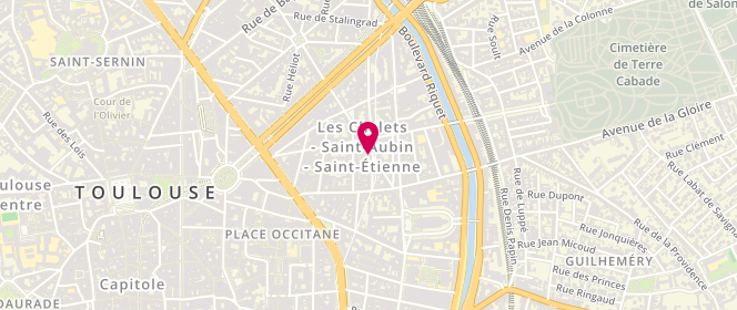 Plan de Actilave, 5 place De Damloup, 31000 Toulouse