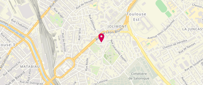 Plan de Go Wash, 7 place Commerciale Jolimont, 31500 Toulouse