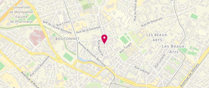 Plan de Lavoservices - le Lavoir du Faubour, 45 Rue du Faubourg Boutonnet, 34090 Montpellier