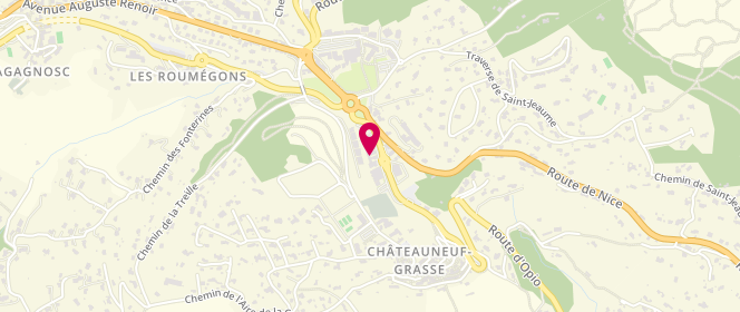 Plan de Lav'Matic, Zone Aménagement Mousquettes Route Opio, 06740 Châteauneuf