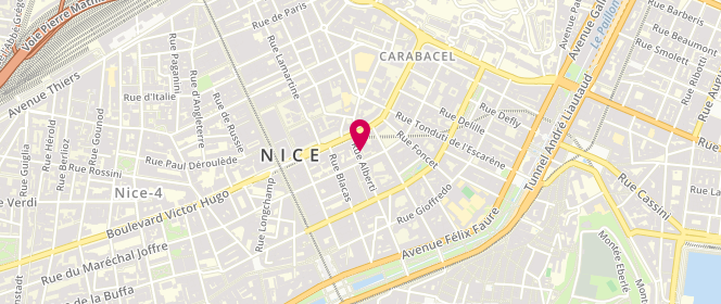 Plan de Nicomilo, 30 Rue Alberti, 06000 Nice