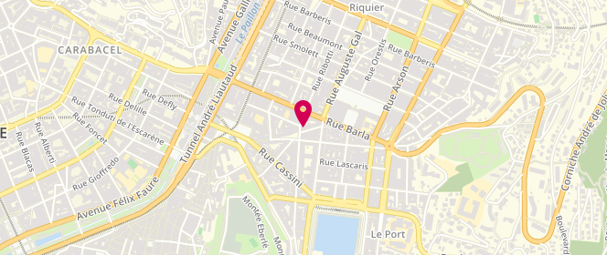 Plan de Laverie Automatique la Bugadiere, 5 Rue Emmanuel Philibert, 06300 Nice
