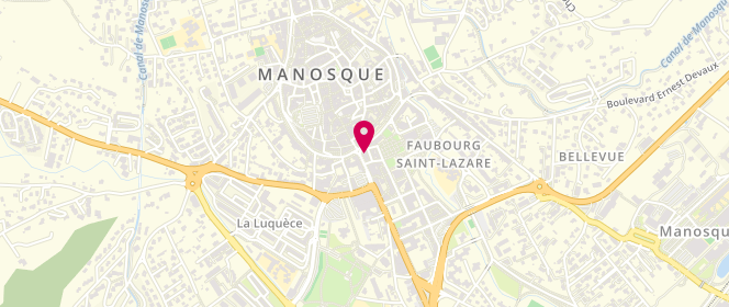 Plan de Laverie de Haute Provence, 1 avenue Jean Giono, 04100 Manosque