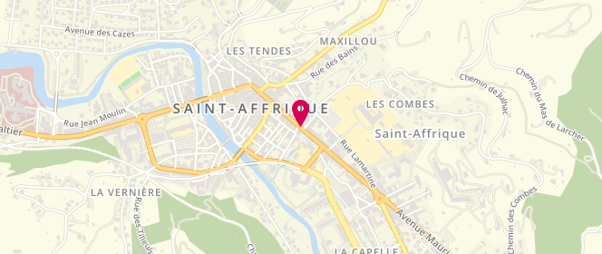 Plan de Laverie Automatique, 3 Boulevard Emile Borel, 12400 Saint-Affrique