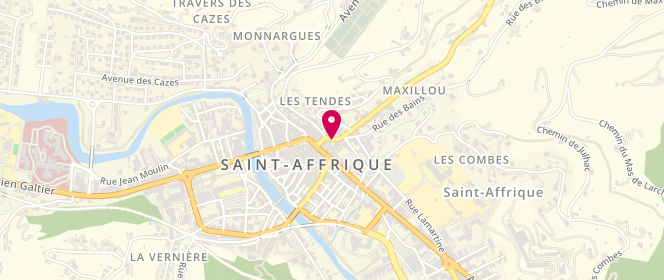 Plan de Autour du Fil, 5 Rue Peyre Cadias, 12400 Saint-Affrique
