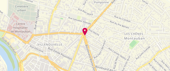 Plan de Laverie Montauban, 7 Place de la Liberation, 82000 Montauban