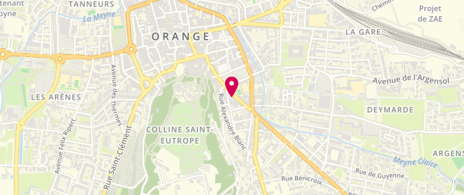 Plan de Laverie de Pourtoules, 5 avenue Général Leclerc, 84100 Orange