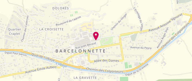 Plan de Laverie de l'Ubaye, 4 Rue Henri Mercier, 04400 Barcelonnette