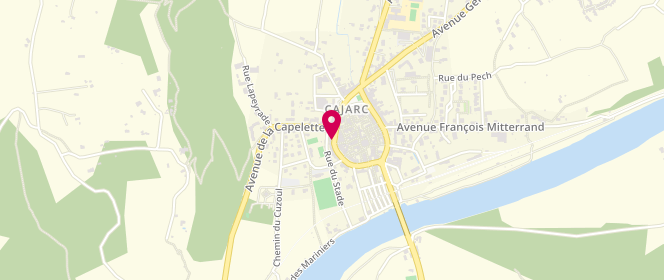 Plan de Laverie du Tour de Ville, 49 Boulevard du Tour de Ville, 46160 Cajarc
