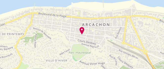 Plan de Lfcm, 54 Cours Tartas, 33120 Arcachon