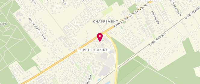Plan de Laverie Barcellot, 8 Avenue Verdun, 33610 Cestas
