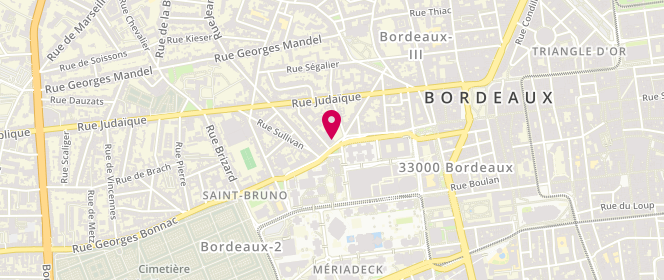 Plan de Petit Goave, 115 Rue Georges Bonnac, 33000 Bordeaux