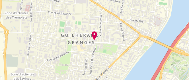 Plan de Laverie Clemenceau, 426 avenue Georges Clemenceau, 07500 Guilherand-Granges