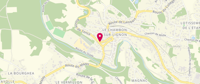 Plan de Ô Lavoir de Marie-Net, 25 Route de Tence, 43400 Le Chambon-sur-Lignon