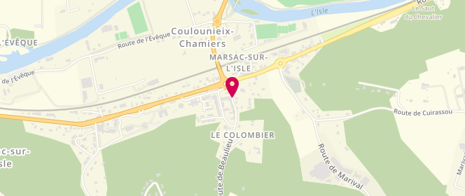 Plan de Lux Laverie, 8 Route de Beaulieu, 24430 Marsac-sur-l'Isle