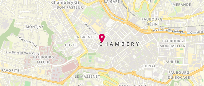 Plan de Lav'Net, 33 Rue Jean Pierre Veyrat, 73000 Chambéry
