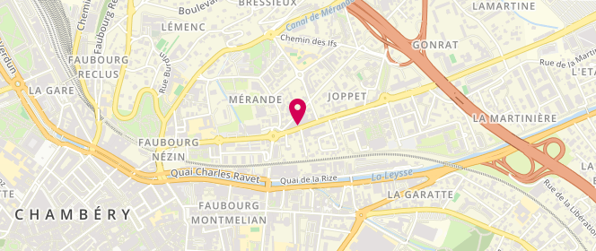 Plan de Speed Queen, 91 avenue de Turin, 73000 Chambéry