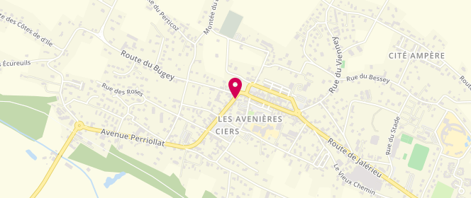 Plan de Laverie des Avenières, 5 avenue Perriollat, 38630 Les Avenières-Veyrins-Thuellin