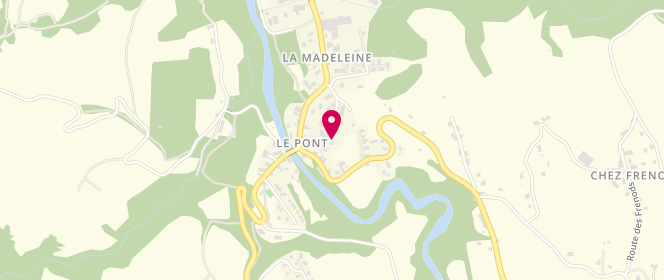Plan de Ma P'tite Laverie Baujue, Place des Cantalous, 73340 Lescheraines