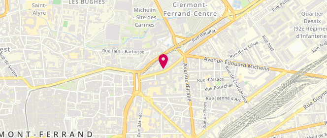 Plan de Laverie d'Allain, 31 Rue des Jacobins, 63000 Clermont-Ferrand