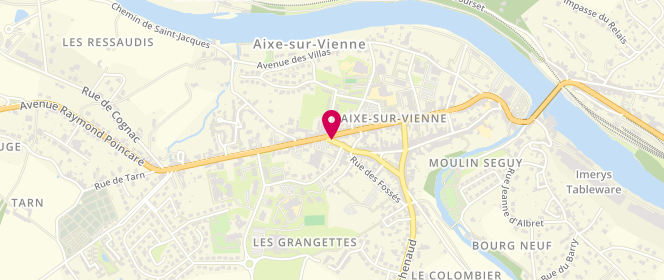 Plan de Le Hublot, 30 Rue Gambetta, 87700 Aixe-sur-Vienne