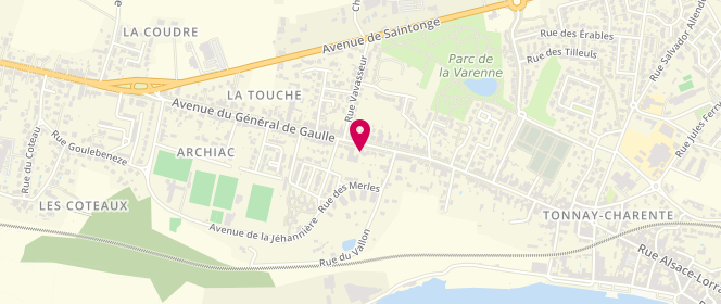 Plan de Laveries & Cie, 79 avenue Charles de Gaulle, 17300 Rochefort