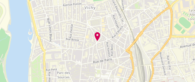 Plan de Laverie de Vichy, 3 Rue du 4 Septembre, 03200 Vichy