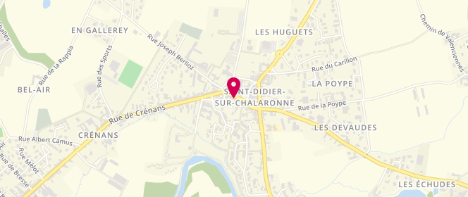 Plan de Laverie Multi Services, 98 Rue du Centre, 01140 Saint-Didier-sur-Chalaronne