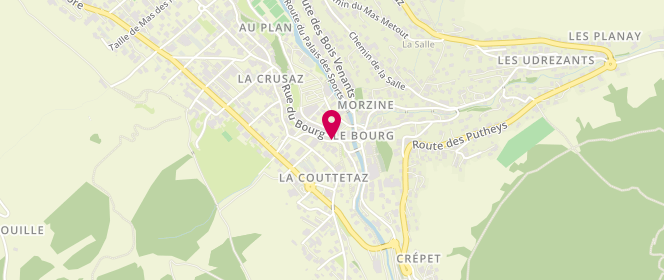 Plan de Alp' Laverie, 75 Rue du Bourg, 74110 Morzine