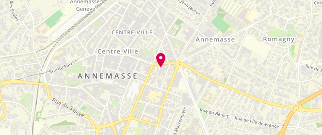 Plan de Self Laverie du Faucigny, 32 Rue du Faucigny, 74100 Annemasse