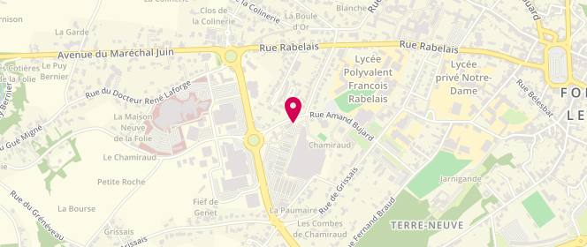 Plan de Izylav, Avenue du Général de Gaulle - Parking du Centre Leclerc, 85200 Fontenay-le-Comte