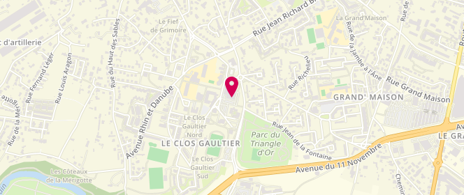 Plan de Laverie Moderne, Centre Commercial Du
Rue du Clos Gaultier, 86000 Poitiers