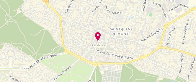 Plan de Dvf, 2 Rue Eglise, 85160 Saint-Jean-de-Monts