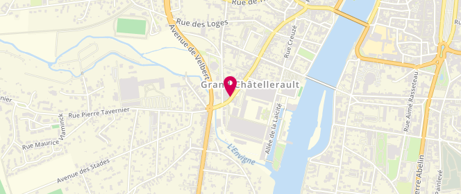 Plan de Pnlaverie, 266 Grande Rue de Chateauneuf, 86100 Châtellerault