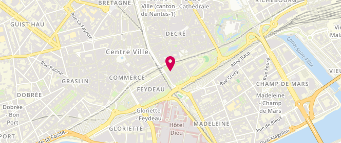 Plan de Laveries Atlantique Ouest, 3 Allée Duguay Trouin, 44000 Nantes