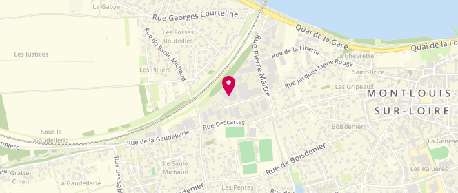 Plan de Elis Touraine, 4 Rue Denis Papin, 37270 Montlouis-sur-Loire